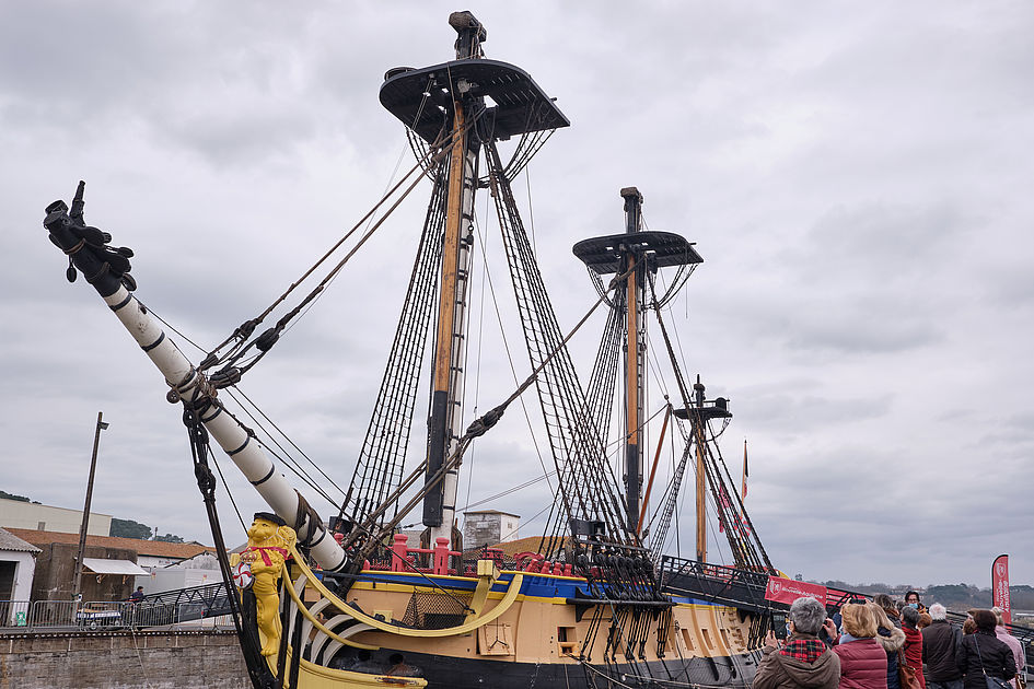 L'Hermione, Une Frégate Accueillante - Ville De Bayonne